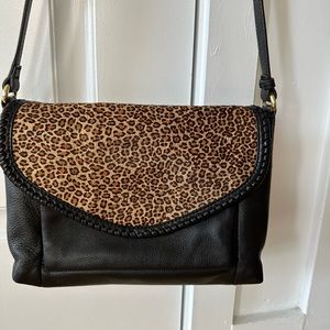 Leather crossbody bag